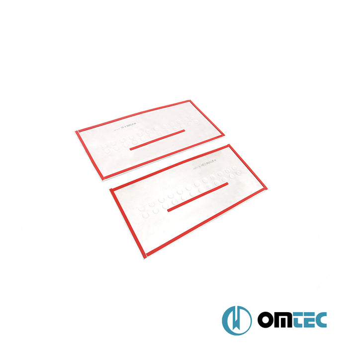 Exclusive Door Sill Cover 2 Pcs. S.Steel - Mercedes-Benz Sprinter - VAN W901/W903  - (1995-2006)