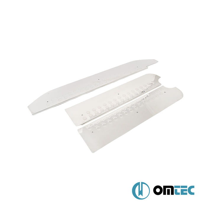 Door Sill Cover 3 Pcs. S.Steel - Mercedes-Benz Viano - VAN W639  - (2003-2014)