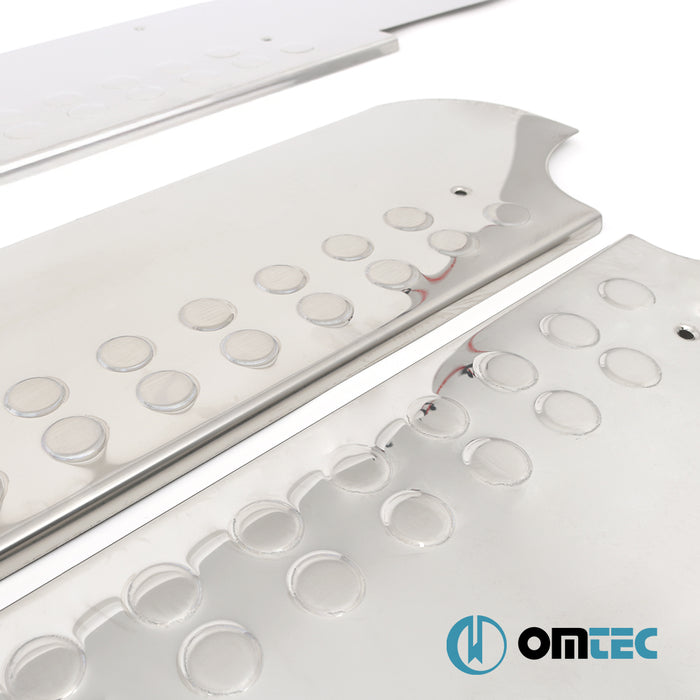 Door Sill Cover 3 Pcs. S.Steel - Mercedes-Benz Viano - VAN W639  - (2003-2014)