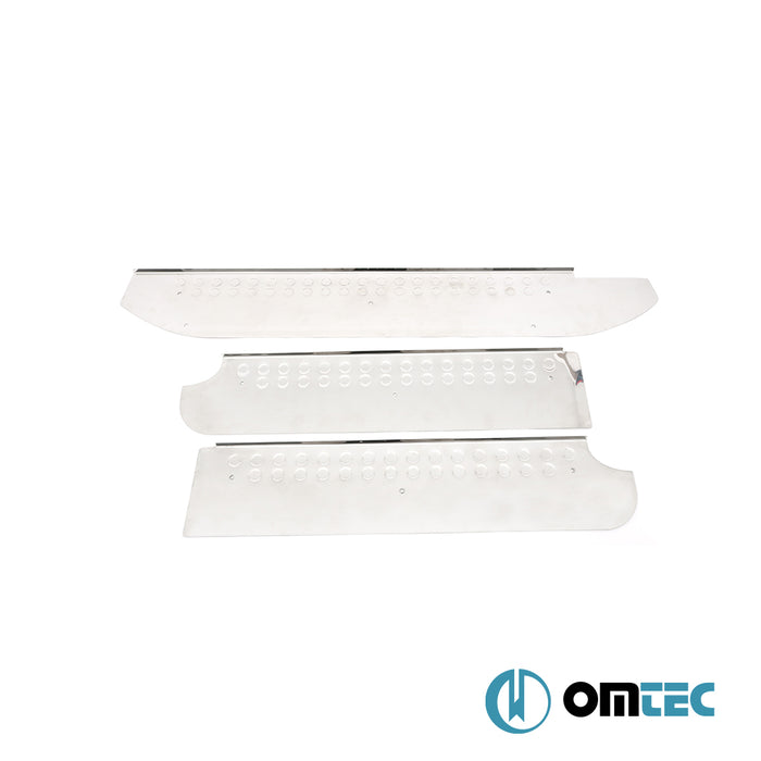 Door Sill Cover 3 Pcs. S.Steel - Mercedes-Benz Viano - VAN W639  - (2003-2014)