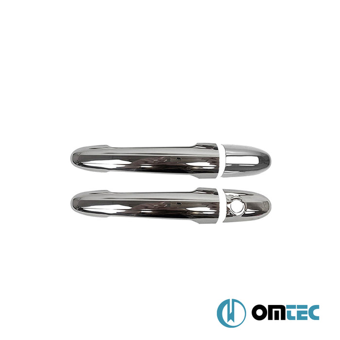 Door Handle Cover 2 Door 4 Pcs. (H1) S.Steel - Mercedes-Benz Sprinter - VAN W906  - (2006-2018)