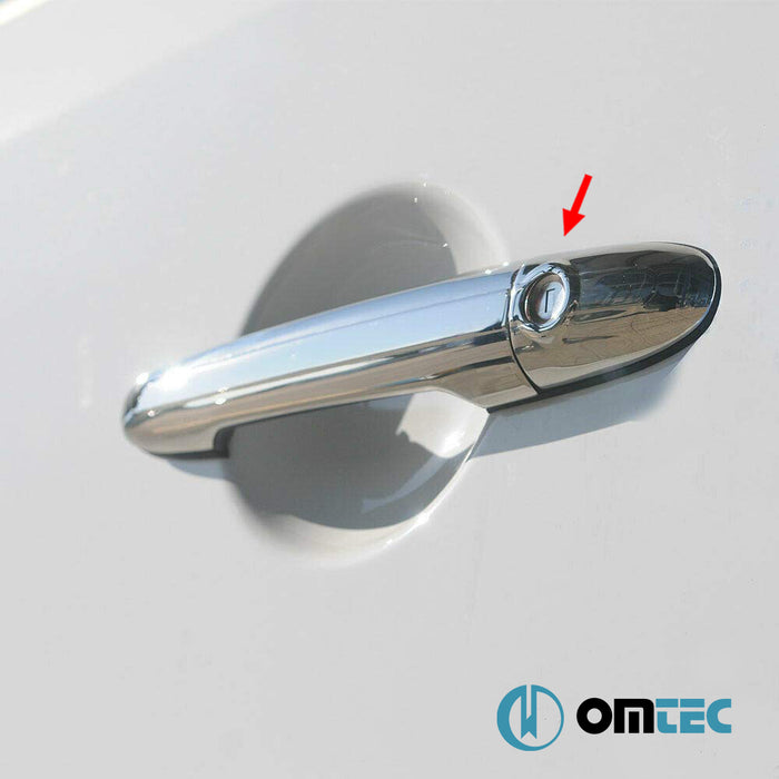 Door Handle Cover 2 Door 4 Pcs. (H1) S.Steel - Mercedes-Benz Sprinter - VAN W906  - (2006-2018)