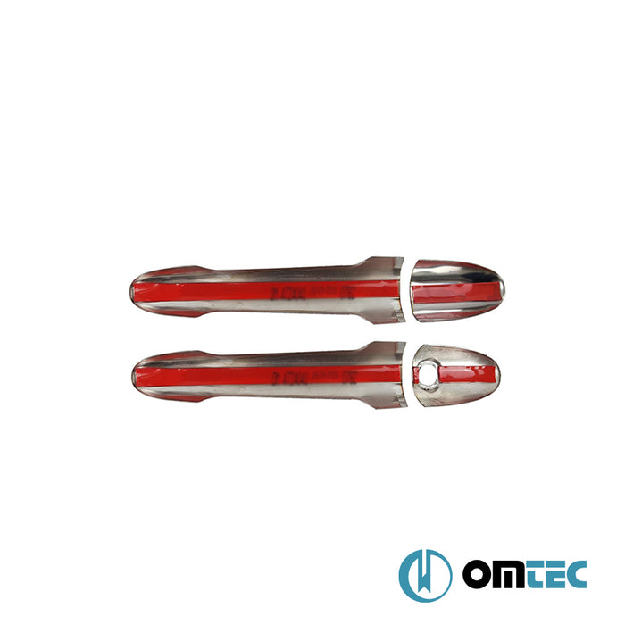 Door Handle Cover 2 Door 4 Pcs. (H1) S.Steel - Mercedes-Benz Sprinter - VAN W906  - (2006-2018)