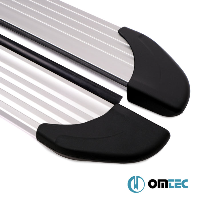 Side Step (OPA-Silver) 2 Pcs. - Mercedes-Benz Sprinter - VAN W907  - (2018-)