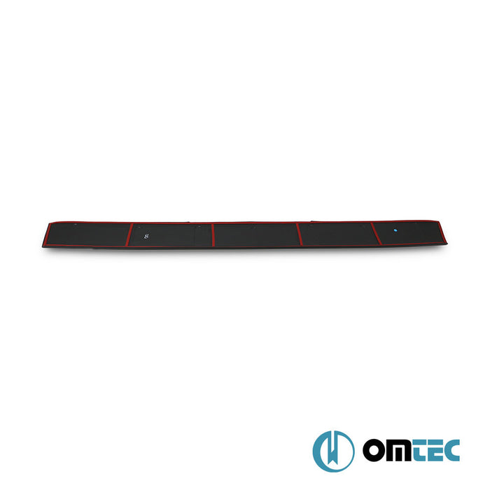 Rear Bumper Sill Cover (ABS Acrylic-Gloss Black) - Mercedes-Benz Vito - VAN W447 - (2014 - )