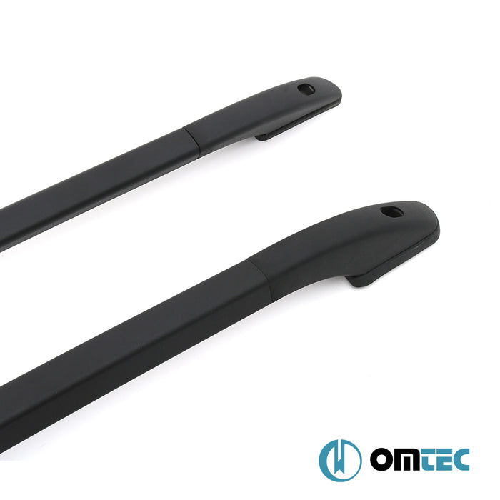 Port Bagaj Siyah 2 Prç. Alu - Nissan Qashqai - SUV J10  - (2007-2014)