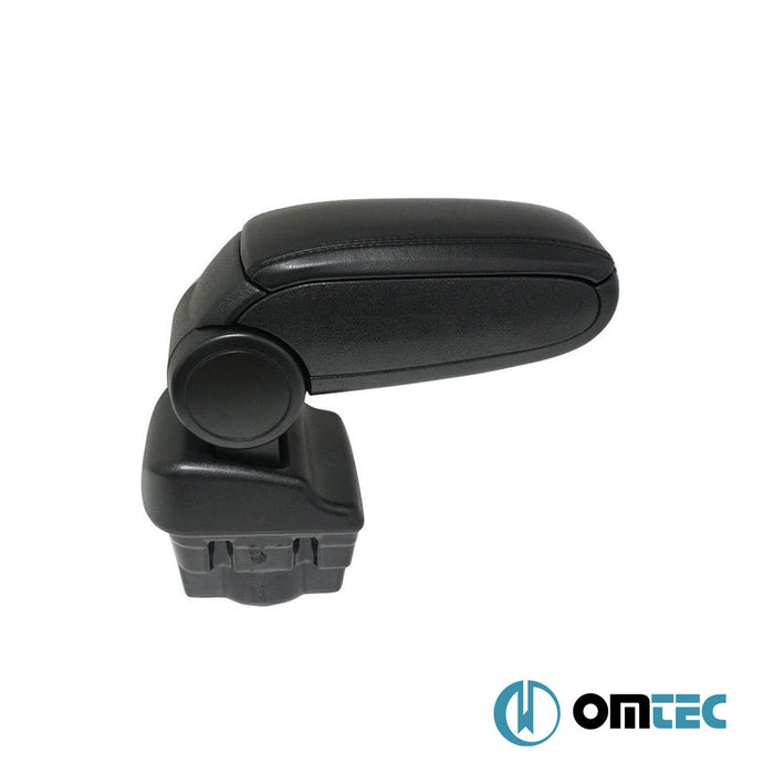 Armrest Box V1 (Leatherette+ABS Adapter) Black - Opel Astra - CP A04  - (2004-2009)