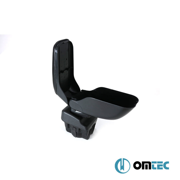 Armrest Box (Leatherette+Sliding+ABS Adapter) Black - Opel Astra - HB 5D P10 - (2010 - 2015)