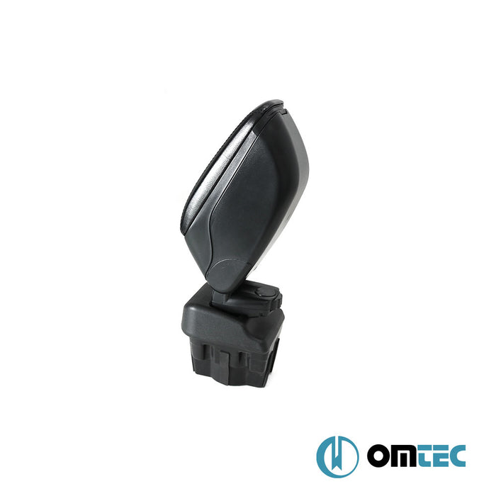 Armrest Box (Leatherette+Sliding+ABS Adapter) Black - Opel Astra - HB 5D P10 - (2010 - 2015)