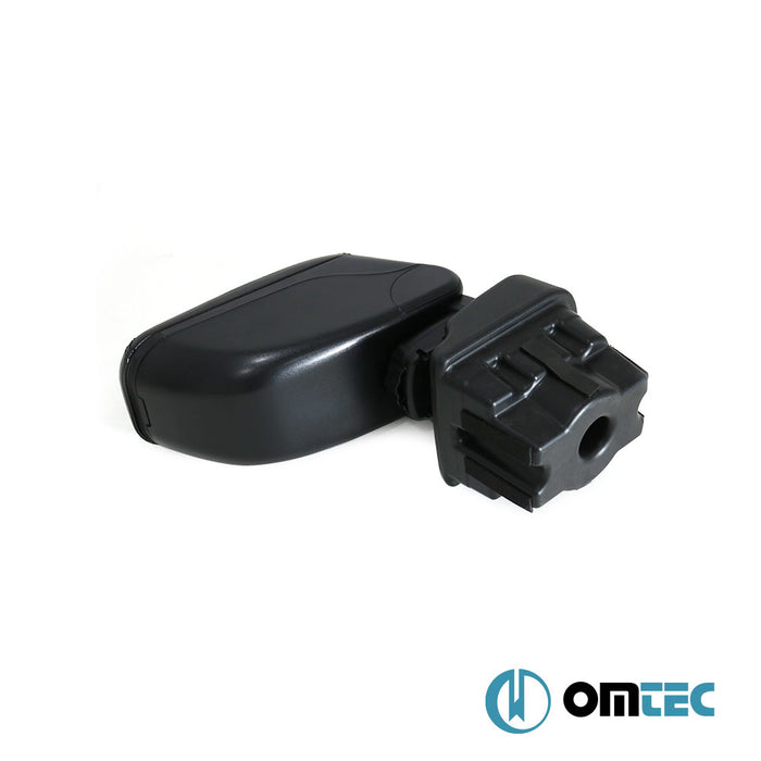 Armrest Box (Leatherette+Sliding+ABS Adapter) Black - Opel Astra - HB 3D P10 - (2010 - 2015)