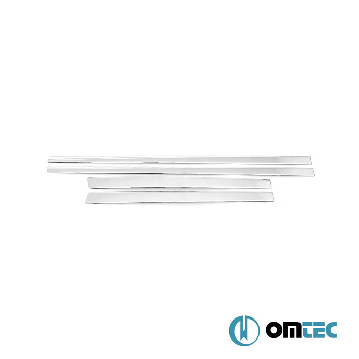 Porte latérale - Baguettes chromées en inox (Brillant) - 4 pièces - Opel Vectra - SW III - (2002 - 2008)