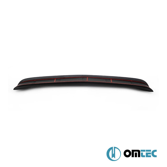 Rear Bumper Sill Cover (ABS-Black) - Opel Astra - SD P10 FL - (2012 - 2015)