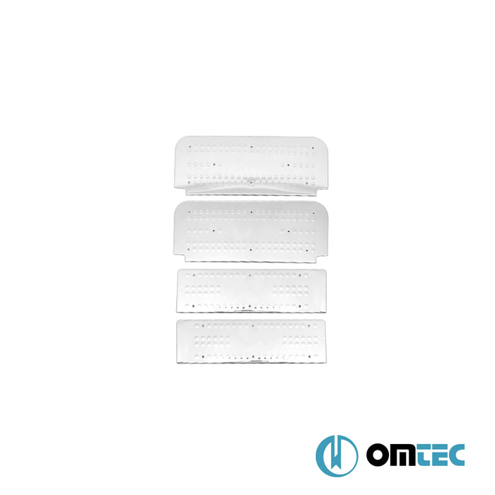 Line Kapı Eşiği 4 Prç. P.Çelik (Parlak) - Opel Vivaro - VAN X83 - (2001 - 2014)