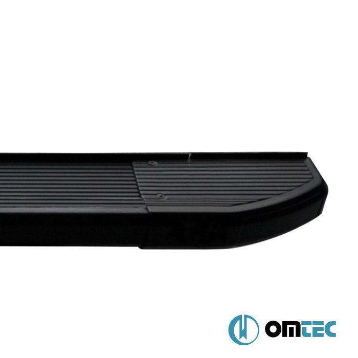 Side Step (Omberg - Black) 2 Pcs. L2 - Fiat Doblo - MVN K9 - (2022 - )