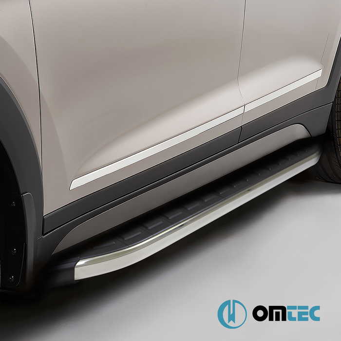 Side Step (DA Chrome) 2 Pcs. L2 - Citroën Berlingo - MVN K9 - (2019 - )