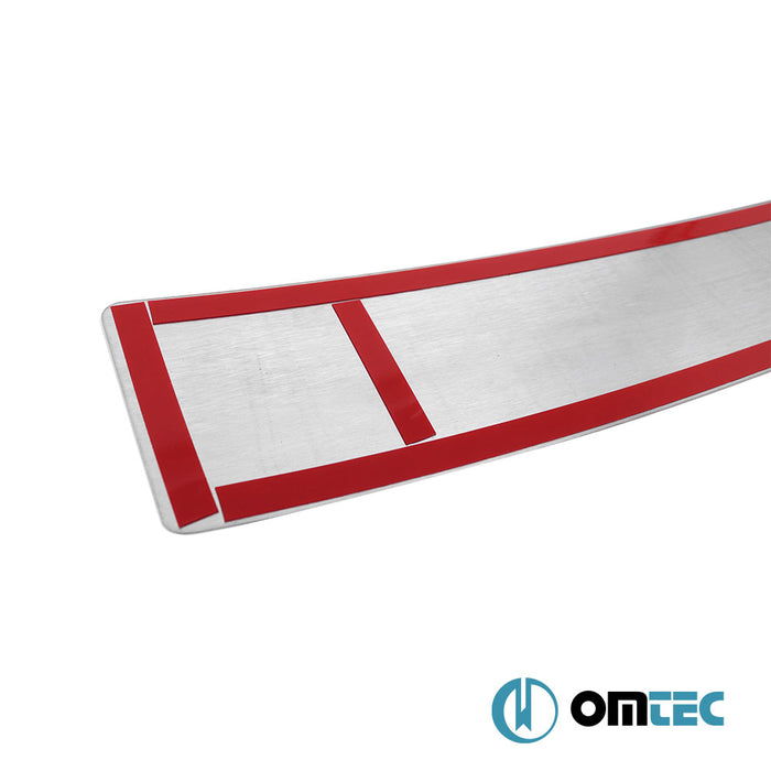 Pare chocs arrière - Seuil chromé en inox (Feuille de Carbone) - Opel Corsa - HB 5D G2J0 FL - (2023-)