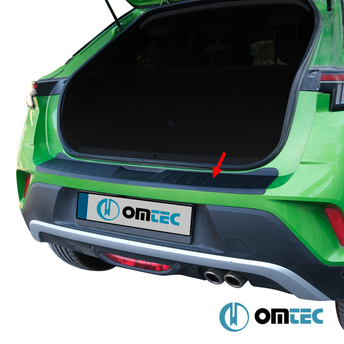 Rear Bumper Sill Cover (ABS-Black) - Opel Mokka E - SUV I  - (2020-)