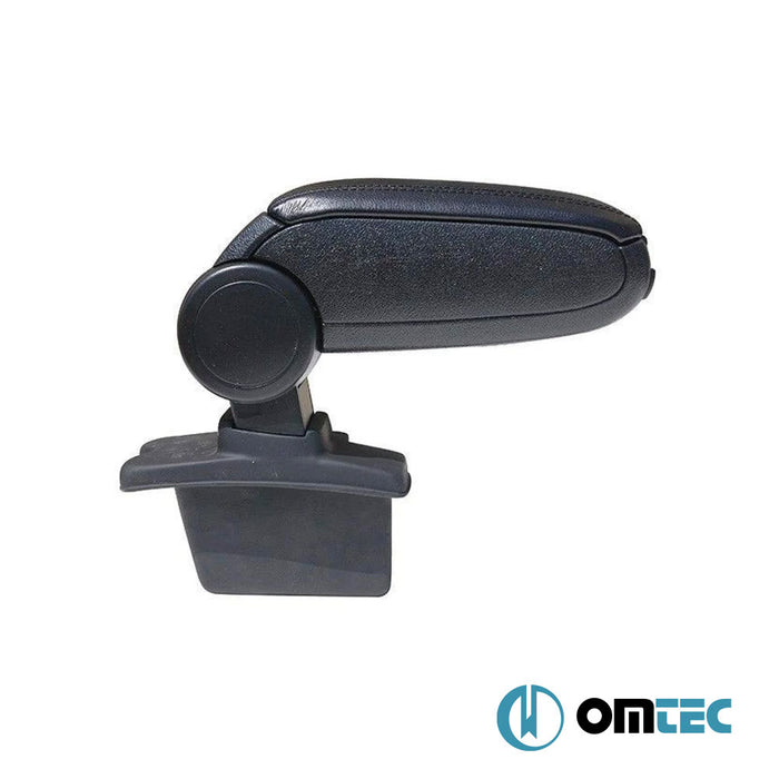 Armrest Box V1 (Leatherette+Vacuum Adapter) Black - Peugeot 307 - HB 3D I - (2001 - 2008)