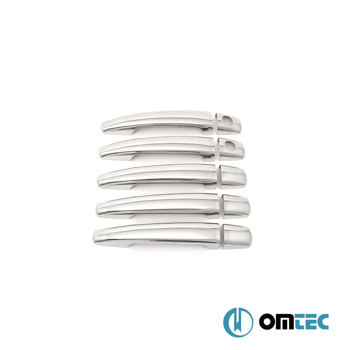 Door Handle Cover 5 Door 10 Pcs. (H2) S.Steel - Citroën Jumpy/Dispatch - VAN G29  - (2007-2017)