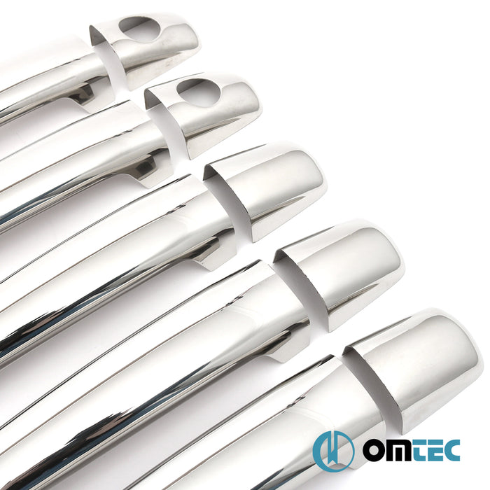 Door Handle Cover 5 Door 10 Pcs. (H2) S.Steel - Citroën Jumpy/Dispatch - VAN G29  - (2007-2017)