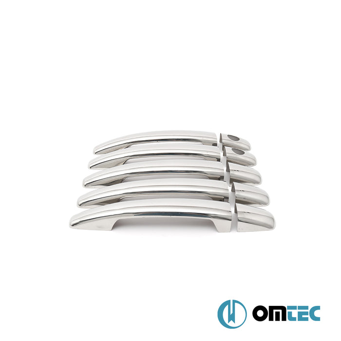 Door Handle Cover 5 Door 10 Pcs. (H2) S.Steel - Citroën Jumpy/Dispatch - VAN G29  - (2007-2017)