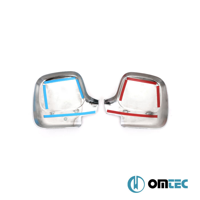 Mirror Cover 2 Pcs. ABS Chrome - Citroën Berlingo - MVN M*** - (1996 - 2008)