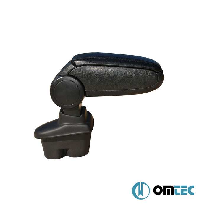 Accoudoir V1 (Cuir Artificiel+Support en ABS) Noir - Peugeot 207 Cc - CV I  - (2006-2012)