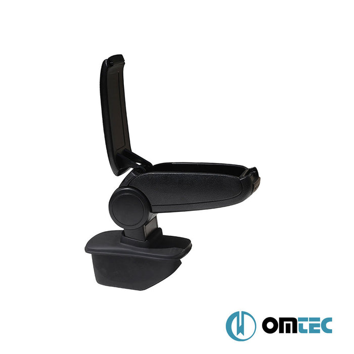 Armrest Box V1 (Leatherette+ABS Adapter) Black - Peugeot 308 - SW T7  - (2008-2014)