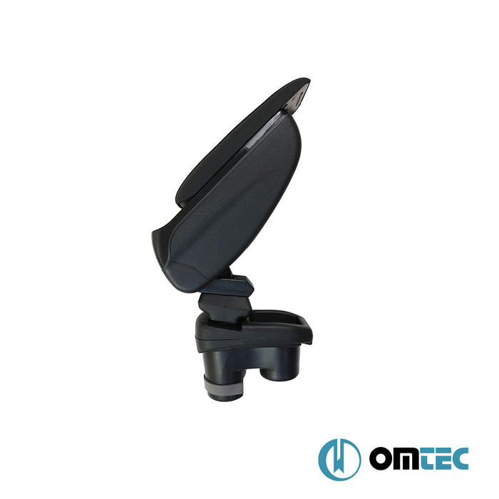 Armrest Box V2 (Leatherette+Sliding+ABS Adapter) Black - Citroën C-Elysee - SD - (2012 - )