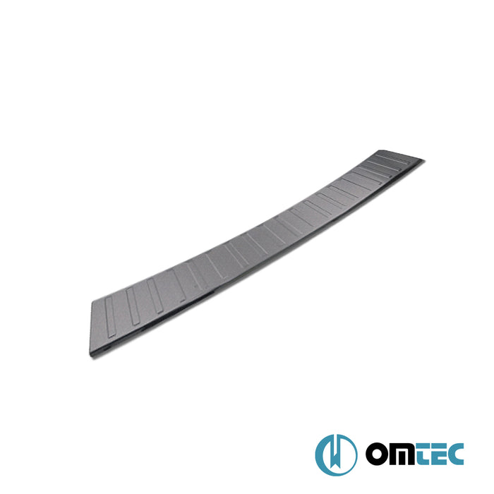 Pare chocs arrière - Seuil chromé en inox ( Noir - effet brossé ) - Peugeot Rifter - MVN K9  - (2019-)