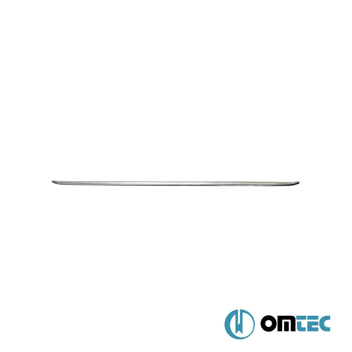 Pare chocs arrière: Diffuseur - Baguette chromée en inox (Brillant)  - Peugeot Partner - MVN K9  - (2019-)