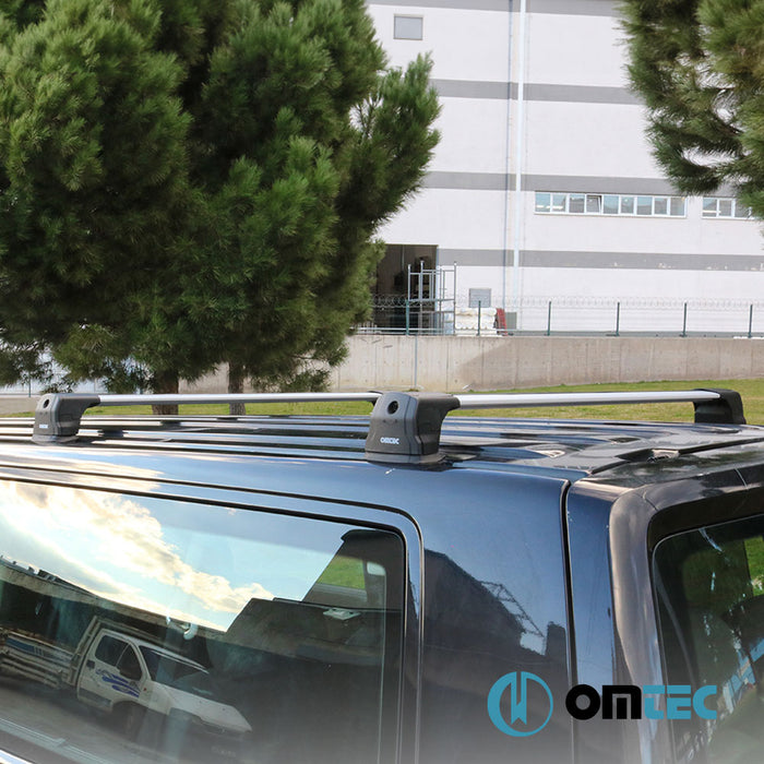 Roof Bars Elegance (Silver-V3) LITE 2 Pcs. Alu. - Opel Combo - MVN V  - (2019-)