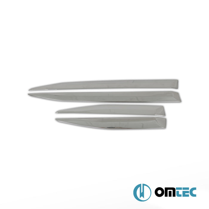 Side Door Streamer 4 Pcs. S.Steel (Gloss)  - Peugeot E-2008 - SUV P24  - (2023-)