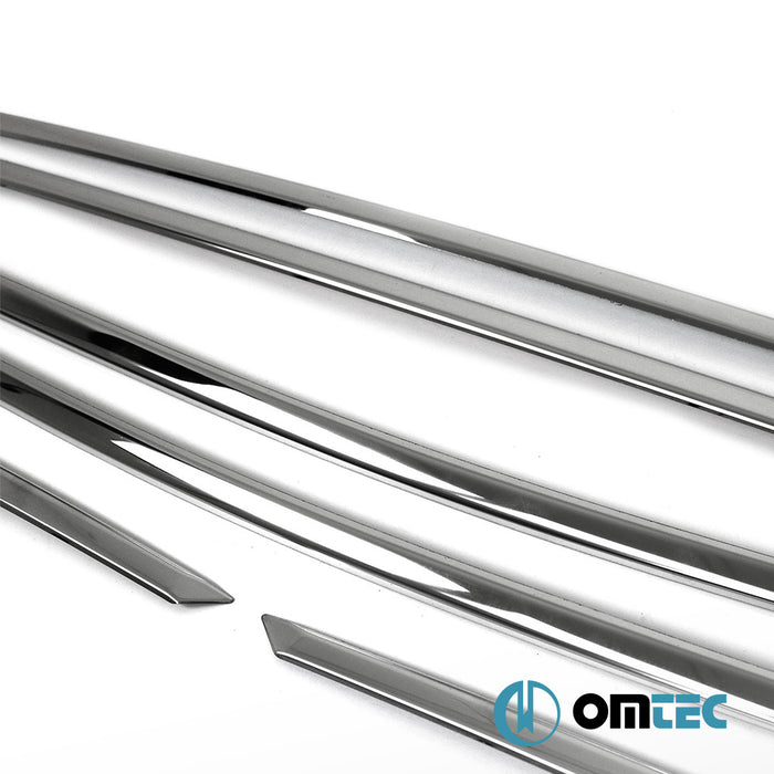 Cam Çıtası 6 Prç. P.Çelik (Parlak)  - Peugeot E-2008 - SUV P24  - (2023-)