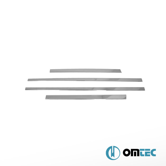 Side Door Streamer 4 Pcs. S.Steel (Gloss)  - Dfsk Fengon 500 - SUV I  - (2020-)