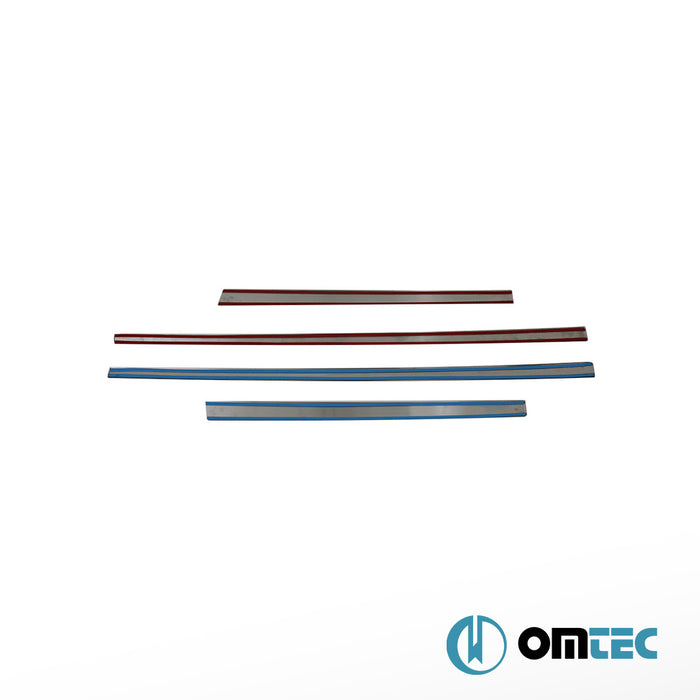 Side Door Streamer 4 Pcs. S.Steel (Gloss)  - Dfsk Fengon 500 - SUV I  - (2020-)