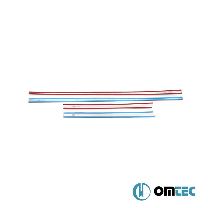 Porte latérale - Baguettes chromées en inox - 6 pièces (Brillant) - Land Rover Range Rover Sport - SUV L494  - (2013-)