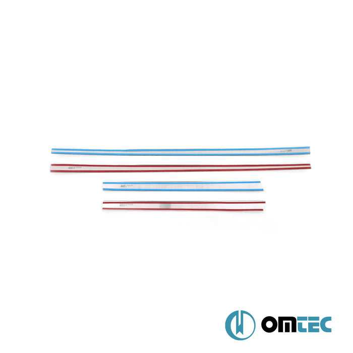 Side Door Streamer 4 Pcs. S.Steel (Gloss)  - Land Rover Range Rover Evoque - SUV L551  - (2018-)