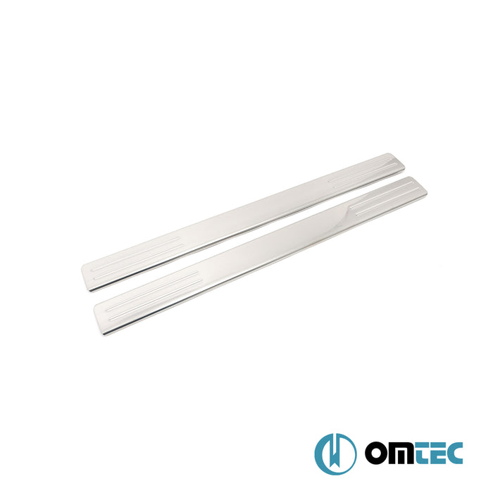 Door Sill Cover (Exclusive) 2 Pcs.S.Steel - Renault Clio - HB 5D BB  - (1999-2006)