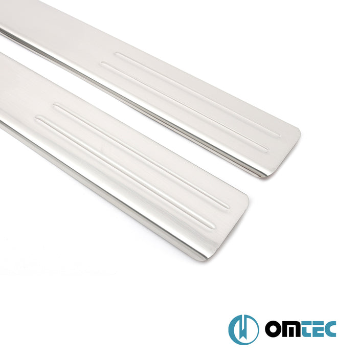 Door Sill Cover (Exclusive) 2 Pcs.S.Steel - Renault Clio - HB 5D BB  - (1999-2006)