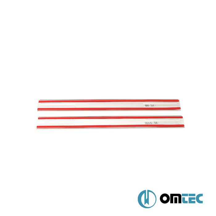 Door Sill Cover (Exclusive) 2 Pcs.S.Steel - Renault Clio - HB 5D BB  - (1999-2006)