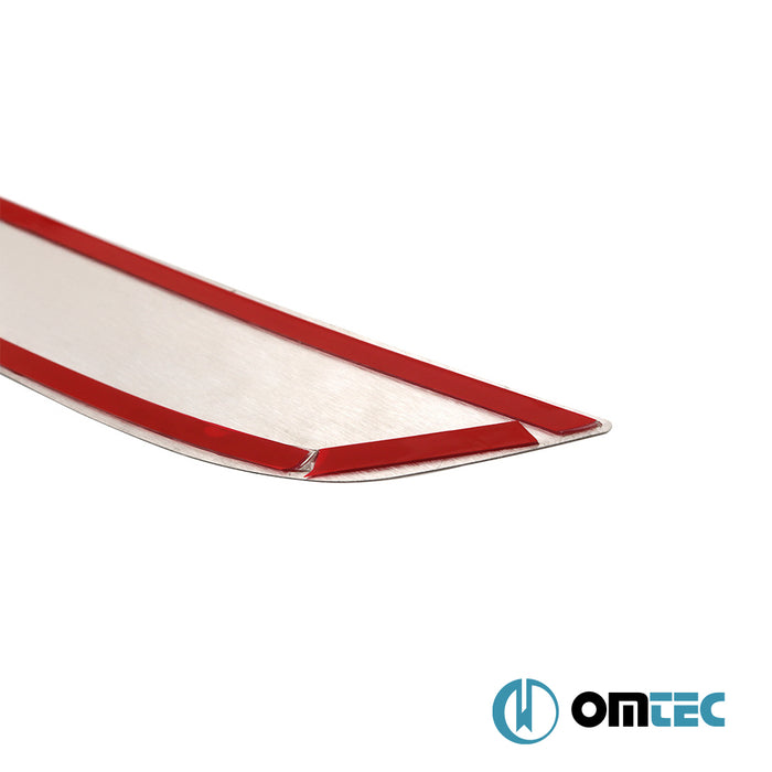 Front Console Streamer S.Steel (Gloss) - Renault Clio - HB 5D BH - (2012 - 2018)