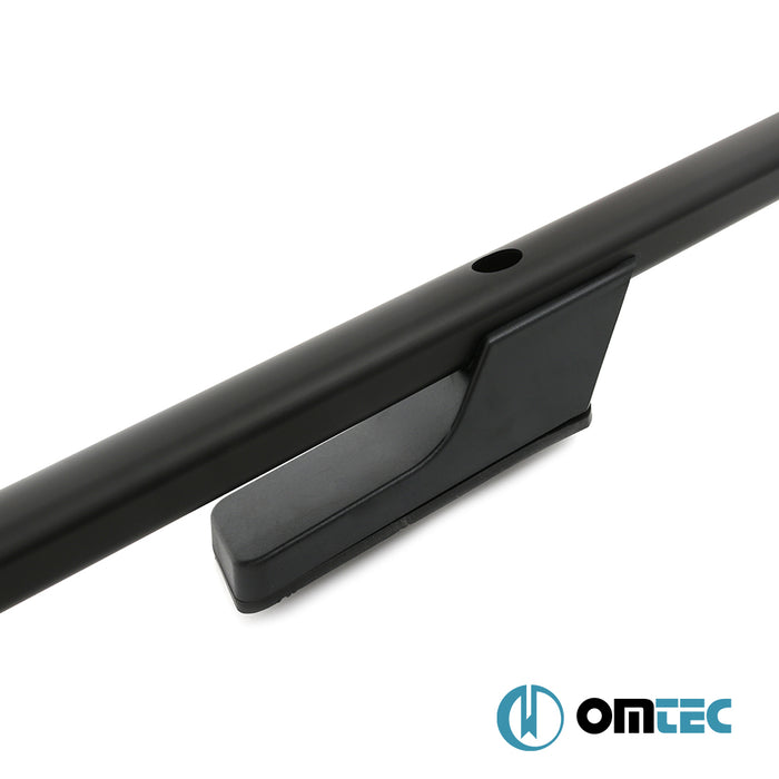 Roof Rail Sport (Black-L1-TR. Ver.) 2 Pcs. Alu. - Opel Vivaro - VAN X83  - (2001-2014)