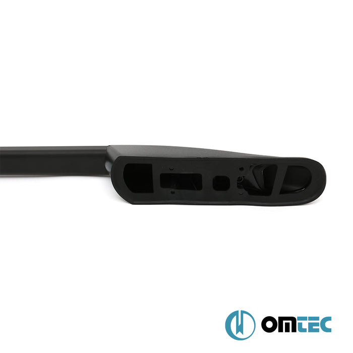 Roof Rail Sport (Black-L1-TR. Ver.) 2 Pcs. Alu. - Renault Trafic - VAN X83  - (2001-2014)