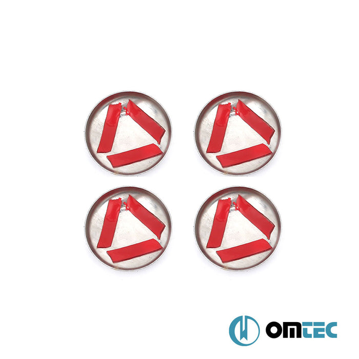 Plug Cover 4 Pcs. S.Steel (Gloss) - Opel Movano - VAN III - (2010 - )