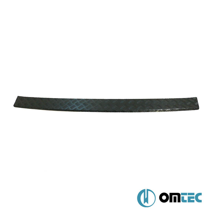 Rear Bumper Sill Cover (Black Anodized) Aluminium - Opel Movano - VAN III - (2010 - )