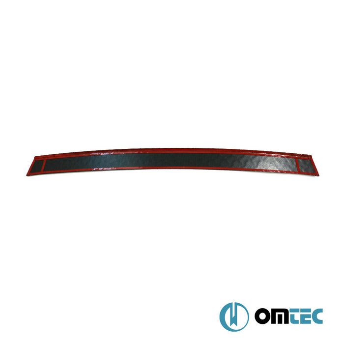 Rear Bumper Sill Cover (Black Anodized) Aluminium - Opel Movano - VAN III - (2010 - )