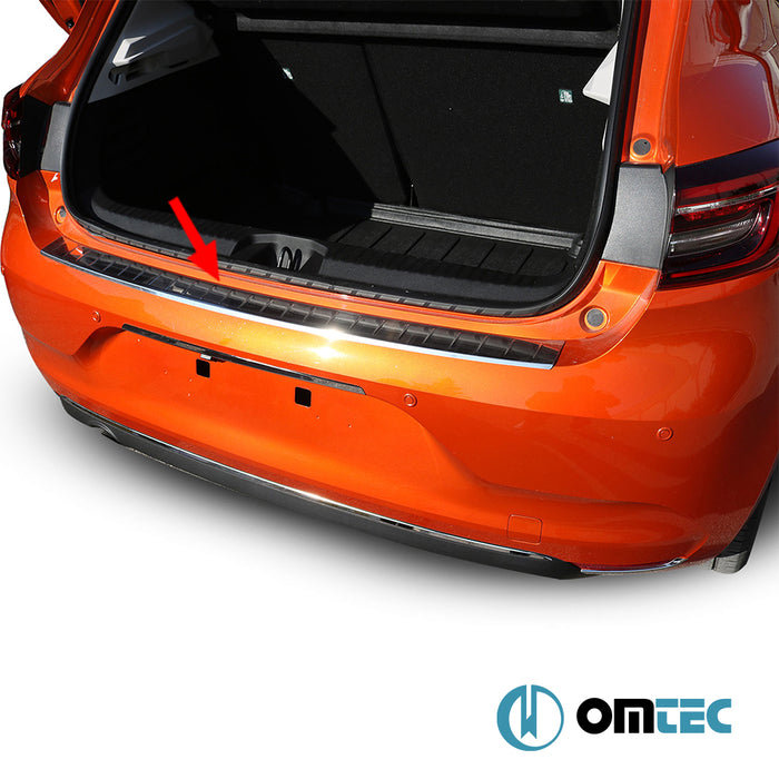 Line Rear Bumper Sill Cover S.Steel (Gloss)  - Renault Clio - HB 5D BJA  - (2019-)