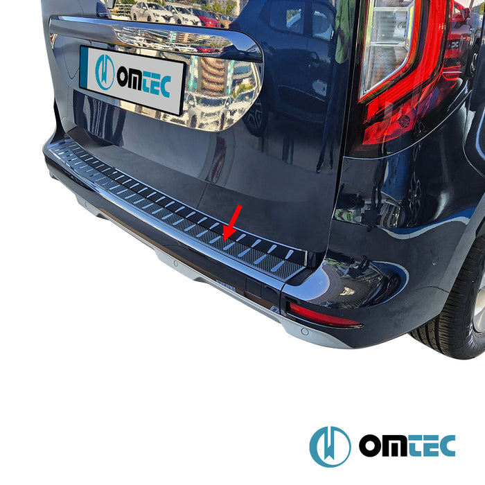 Karbon Folyolu Arka Tampon Eşiği P.Çelik (L1) - Mercedes-Benz Citan - MVN W420  - (2021-)