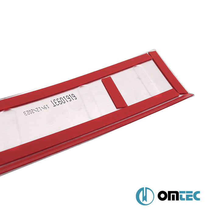 Rear Bumper Sill Cover S.Steel (L1-Brushed) - Mercedes-Benz Citan - MVN W420  - (2021-)